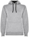 Dames Hoodie Urban Roly SU1068 grijs-zwart